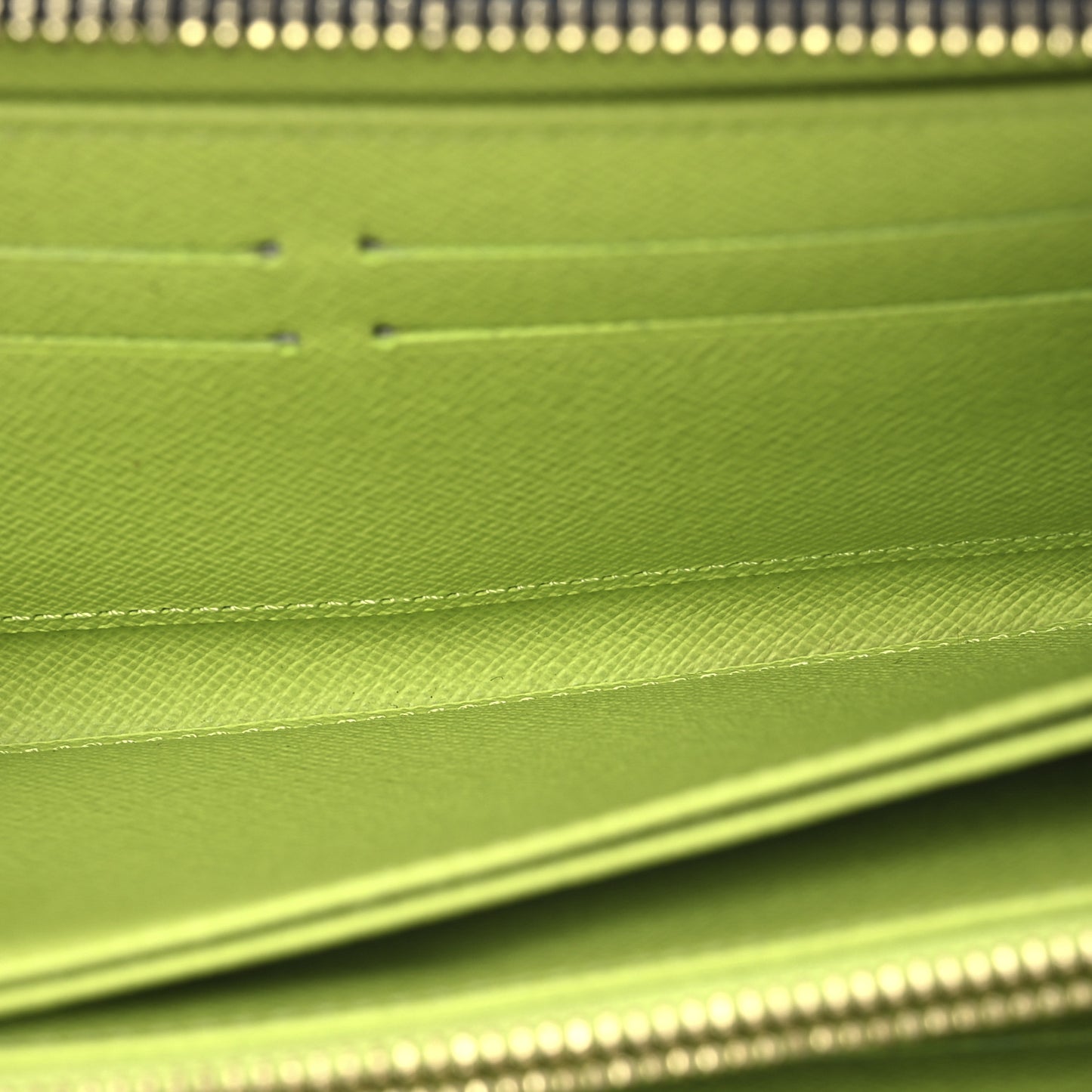 Monogram Multicolor Zippy Wallet Black Pistachio