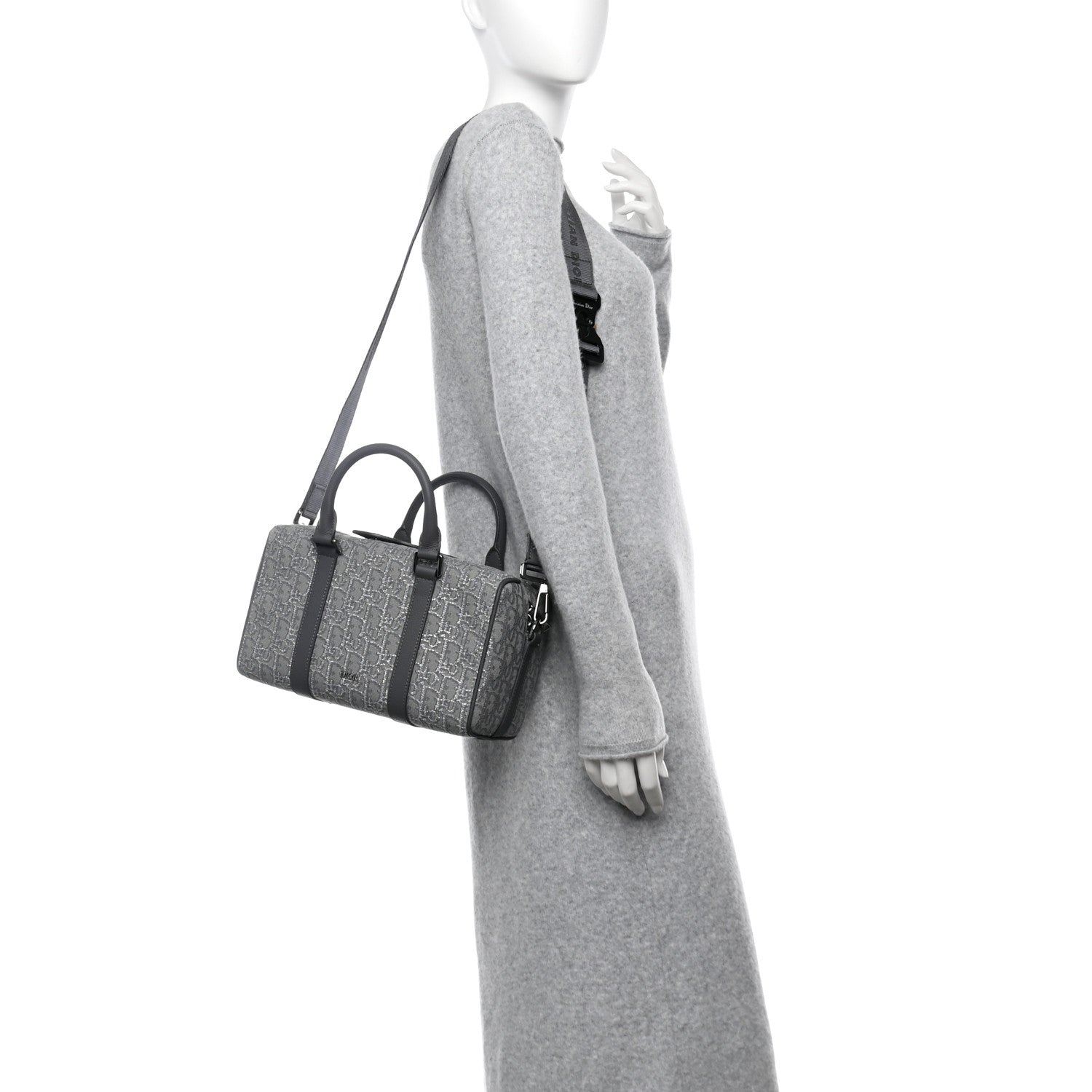 Christian Dior Oblique Jacquard Lingot 26 Ruthenium 2 of 11