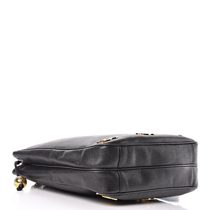 Chanel Caviar CC Shoulder Bag Black 4 of 13