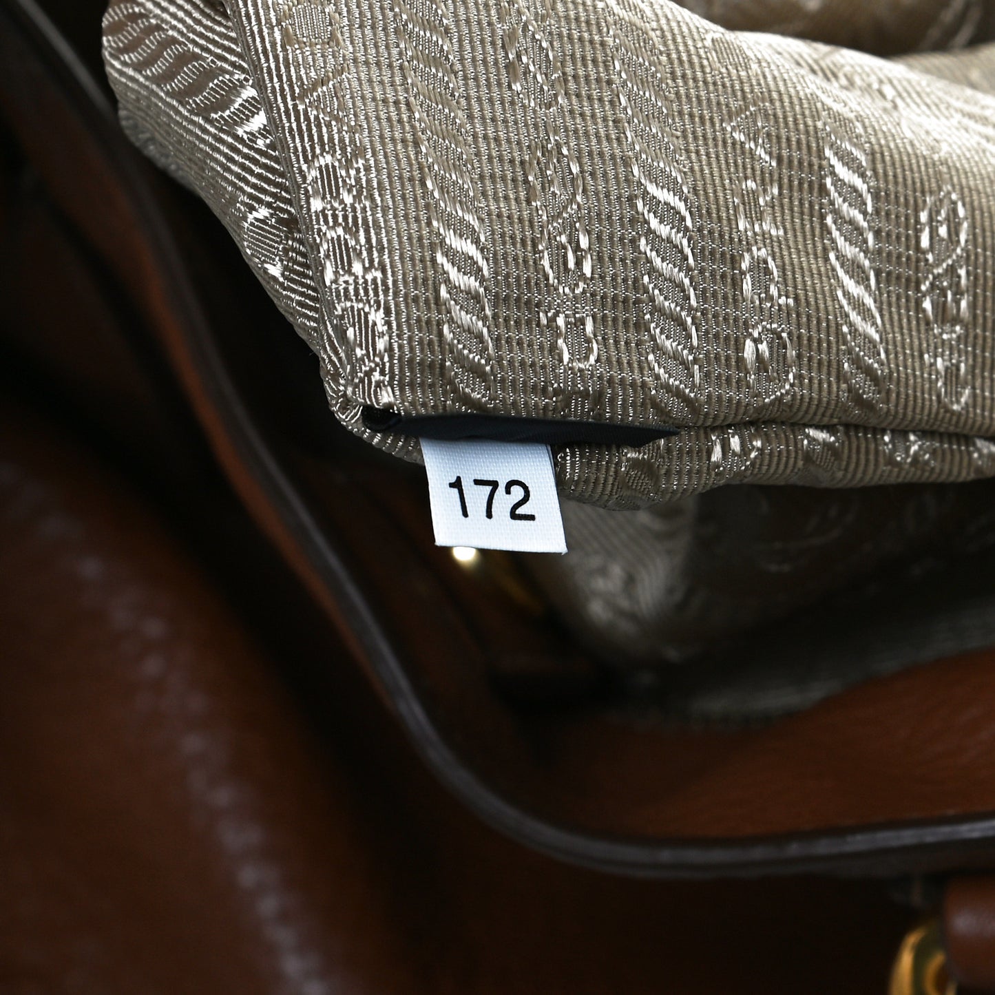 Vitello Daino Tote Brown