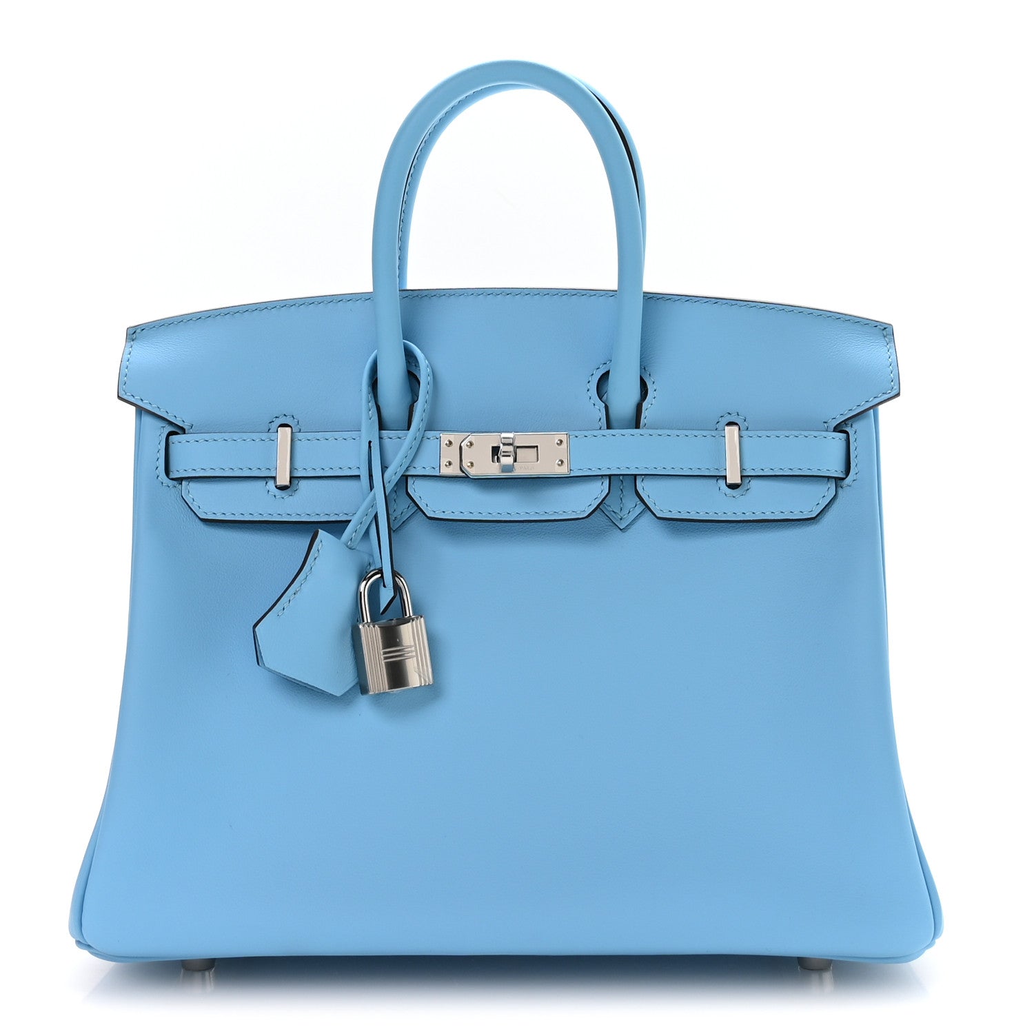 Hermes Swift Birkin 25 Celeste 1 of 11