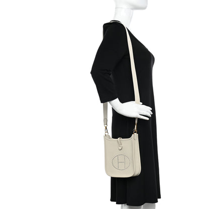 Hermes Taurillon Clemence Amazone Evelyne TPM Beton 2 of 11
