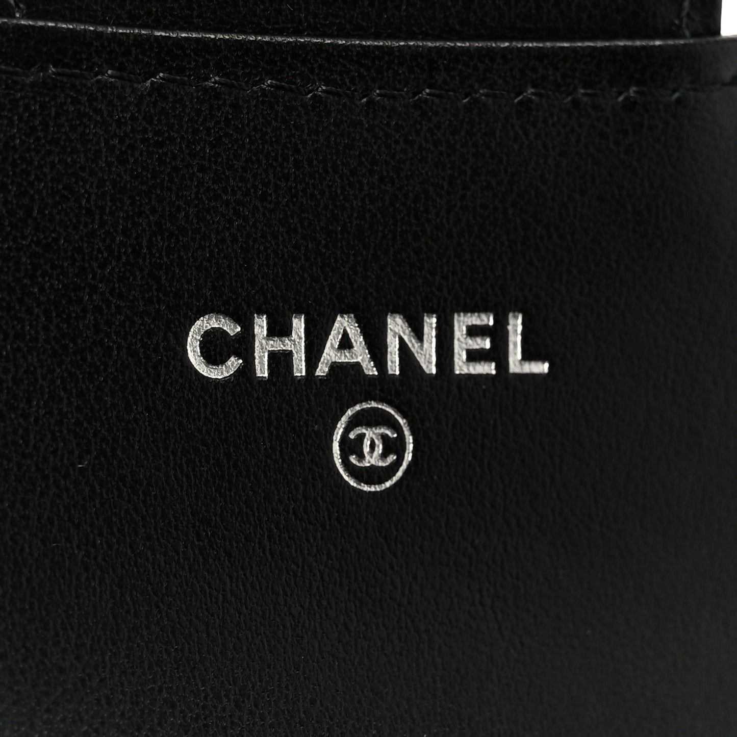 Aged Calfskin Quilted Reissue Flap Card Holder Wallet So Black