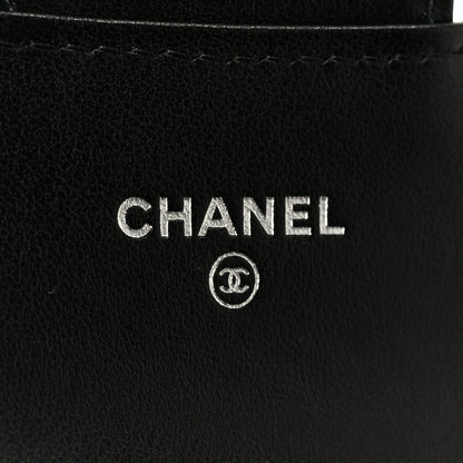 Chanel Aged Calfskin Quilted Reissue Flap Card Holder Wallet So Black 6 of 9