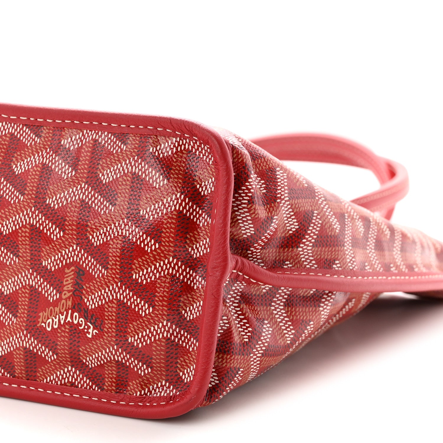 Goyard Goyardine Reversible Mini Anjou Red 18 of 18