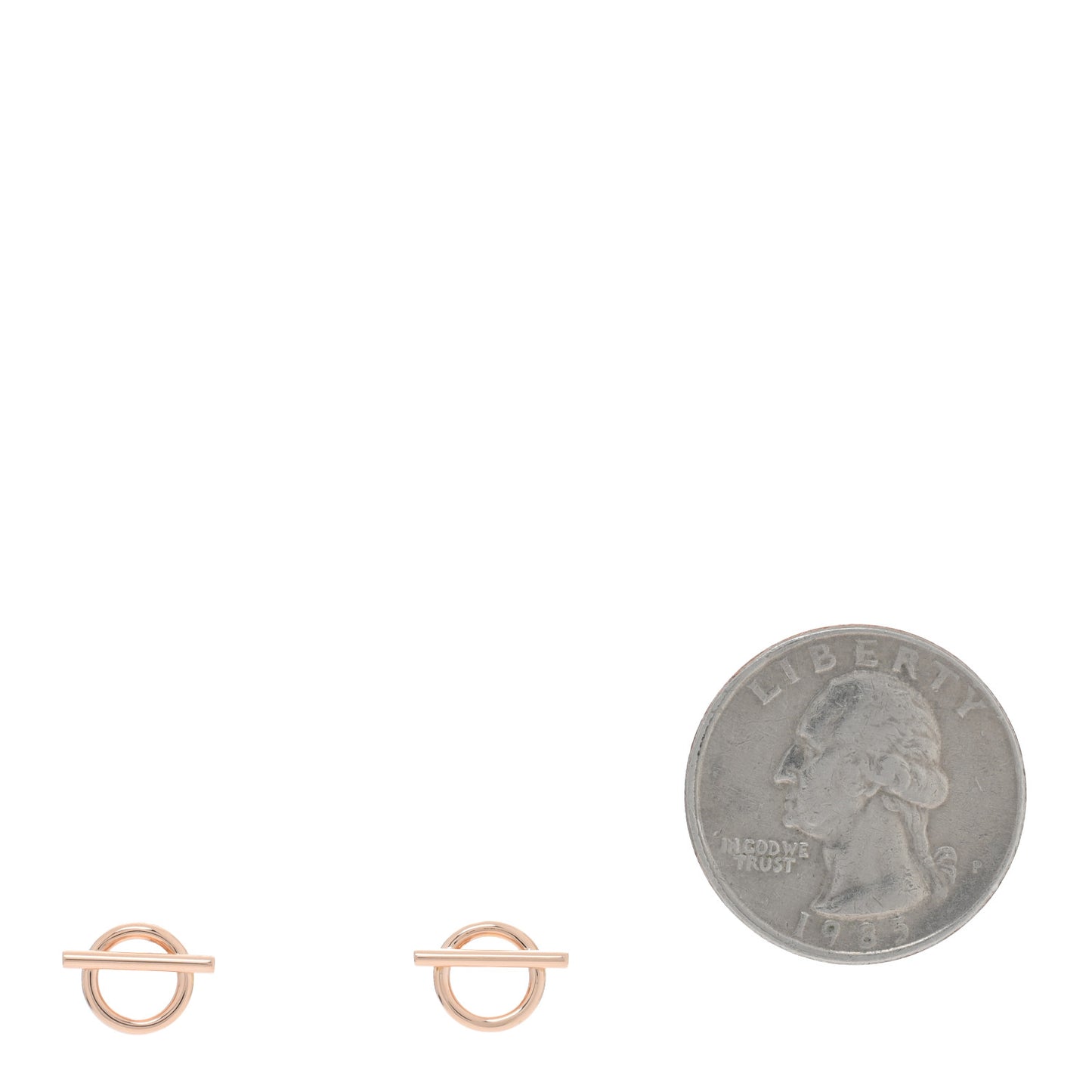 18K Rose Gold PM Echappee Earrings