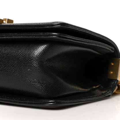 Chanel Caviar Quilted Small Boy Flap Black 10 of 11
