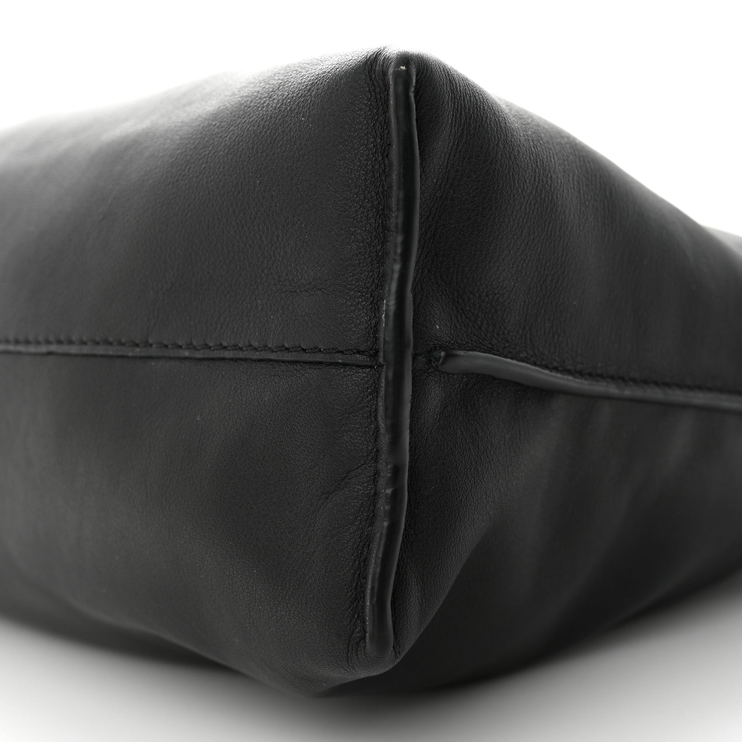 Loewe Calfskin Small Flamenco Knot Bag Black 9 of 11