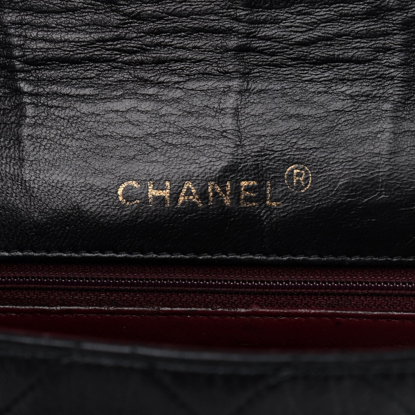 Lambskin Quilted Medium Single Flap Black