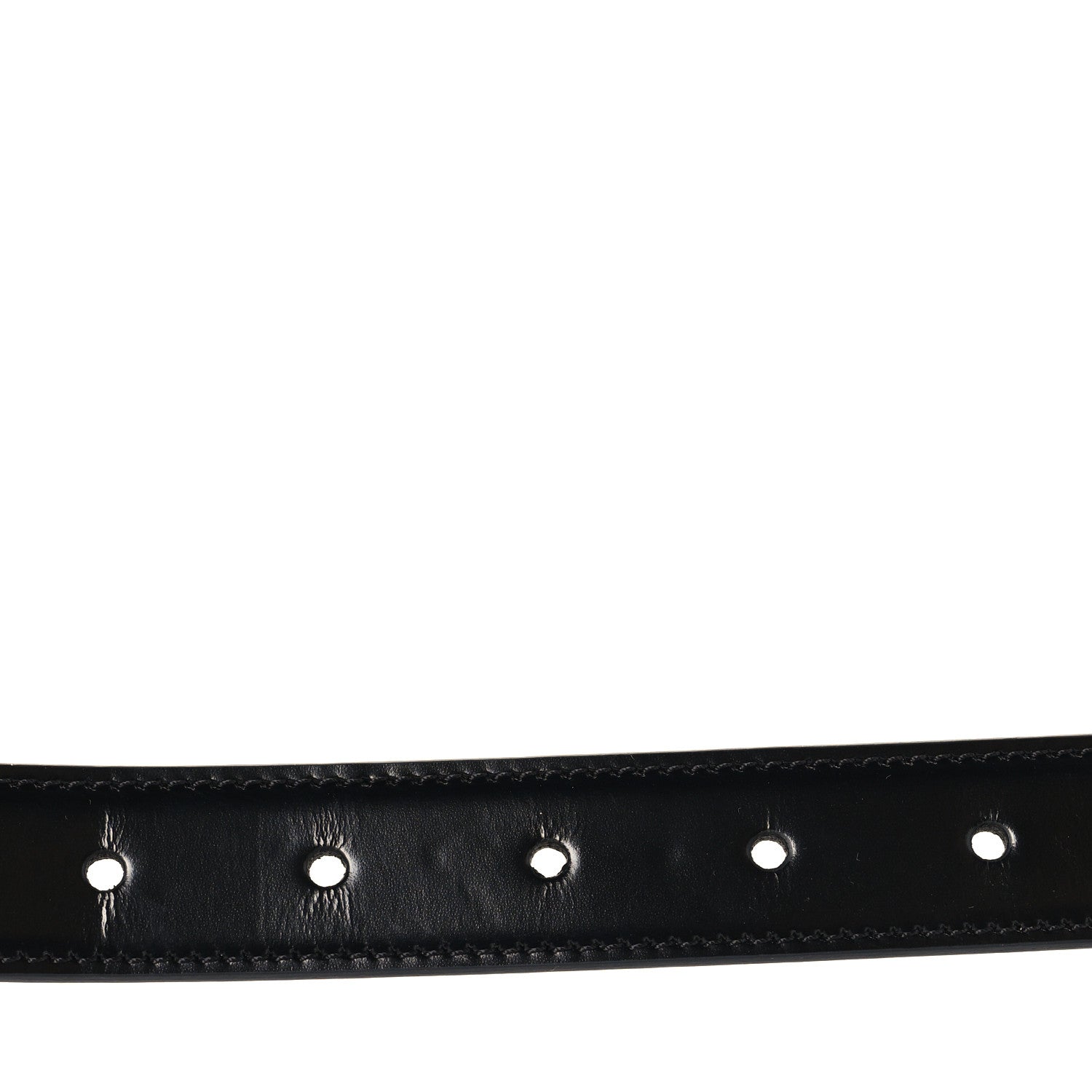 Celine Box Calfskin Reversible Medium 25mm Triomphe 85 34 Belt Black Tan 3 of 5