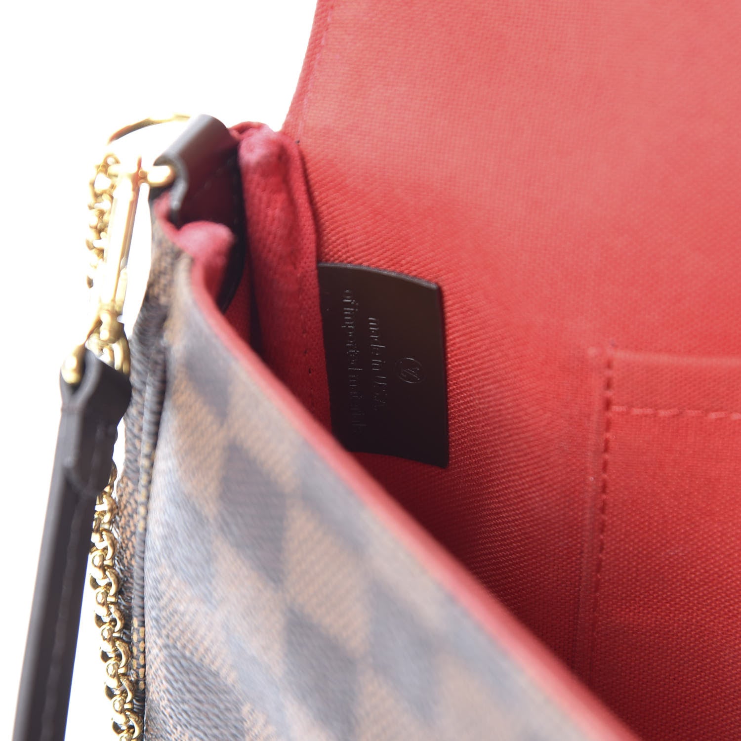 Louis Vuitton Damier Ebene Favorite MM 8 of 10