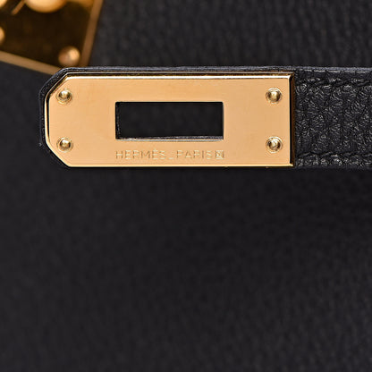 Hermes Togo Kelly Retourne 25 Black 14 of 33