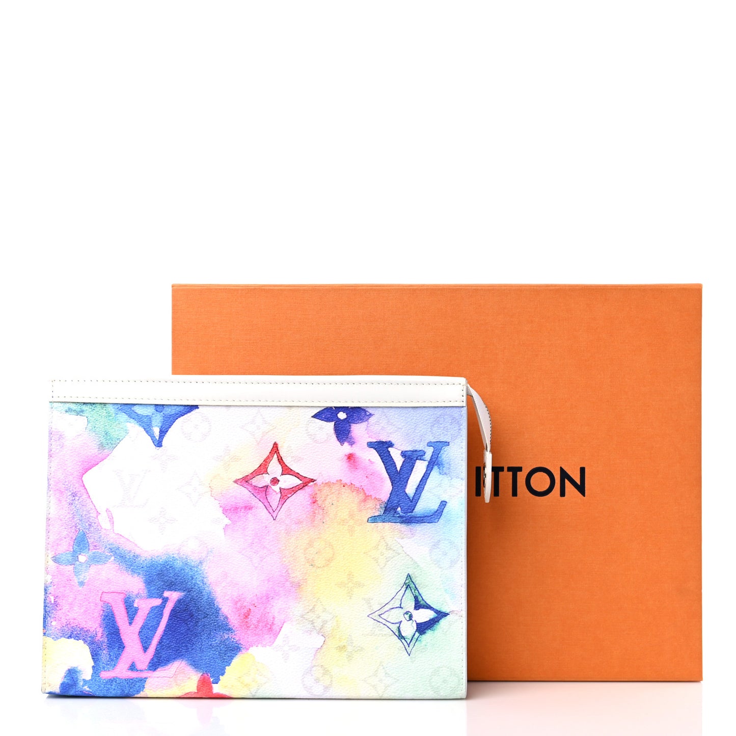 Monogram Watercolor Pochette Voyage MM Multicolor