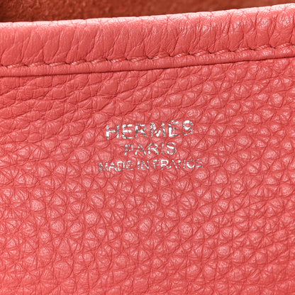 Hermes Taurillon Clemence Evelyne GM Rose Jaipur 7 of 10