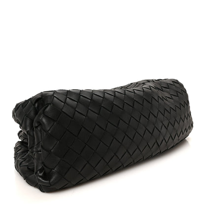 Bottega Veneta Nappa Maxi Intrecciato The Pouch Oversized Clutch Black 4 of 11