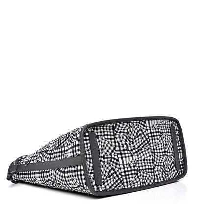 MCM Visetos Medium Liz Reversible Shopper Tote Phantom Grey 5 of 19