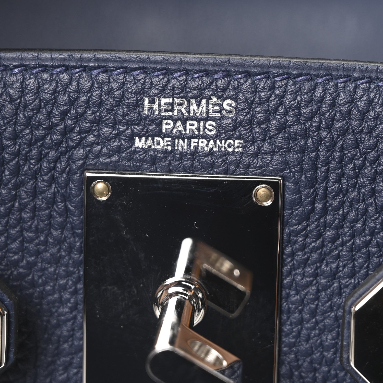Hermes Togo Hac A Dos PM Backpack Bleu Nuit 6 of 10