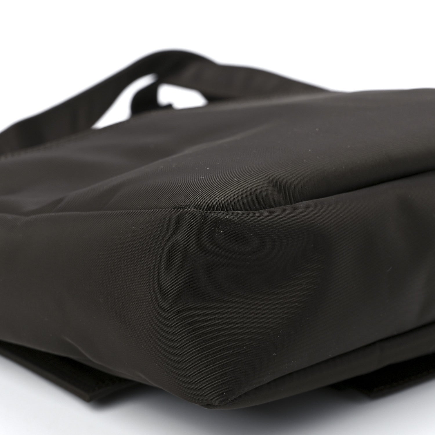 Fendi Econyl Nylon Cuoio Romano Monochrome Medium Baguette Messenger Bag Ebano 12 of 13