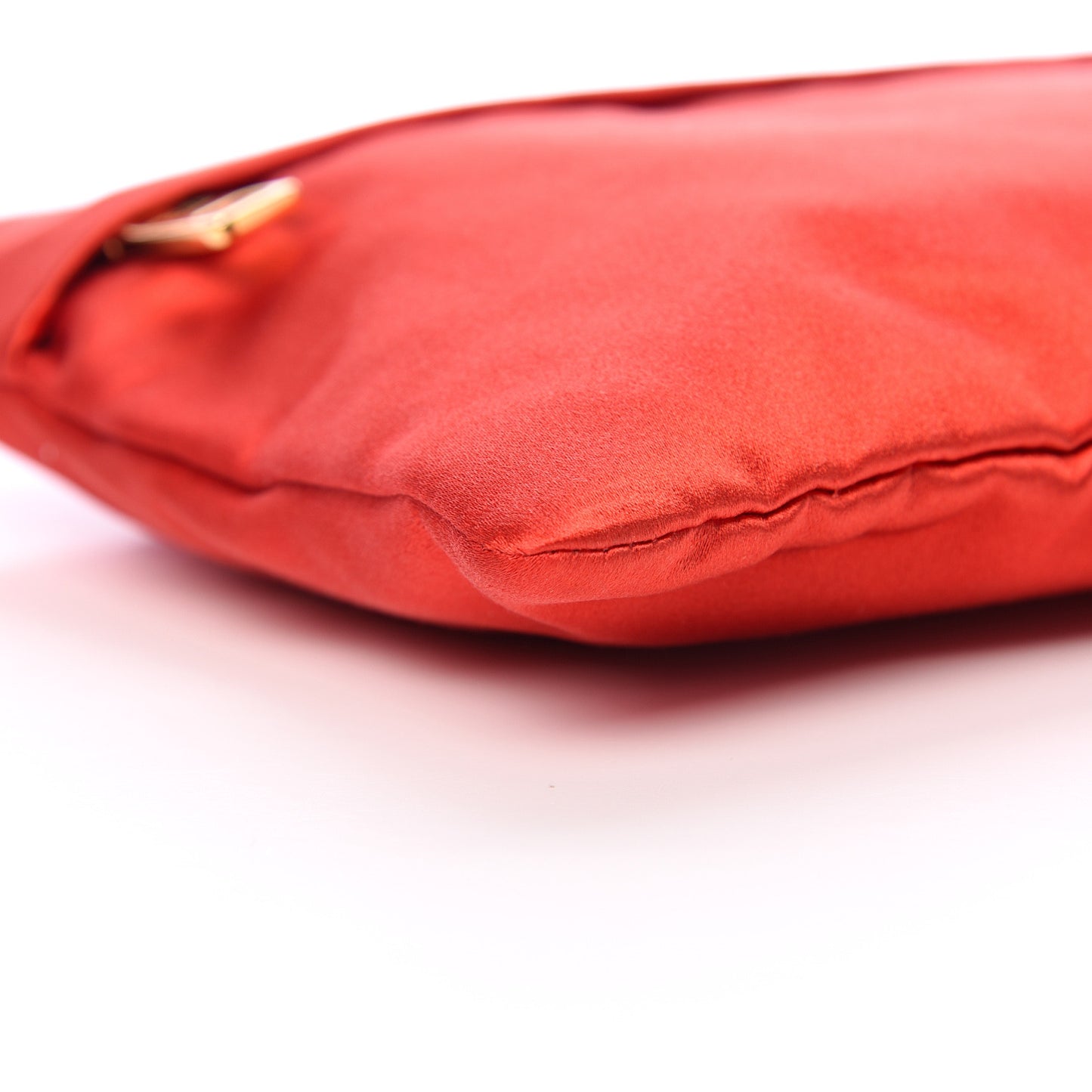 Satin Evening Clutch Fuoco