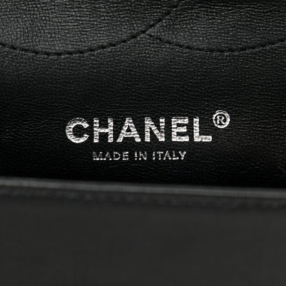 Chanel Lambskin Quilted Jumbo Double Flap So Black 6 of 12