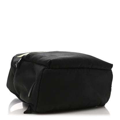 Fendi Nylon Vitello Elite Monster Eyes Rounded Backpack Black Yellow 4 of 12