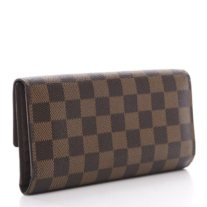 Louis Vuitton Damier Ebene Porte Tresor International Wallet 3 of 14