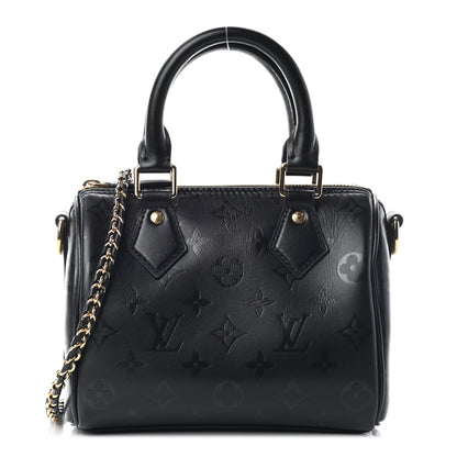 Louis Vuitton Monogram Ink Speedy BB Black 1 of 6
