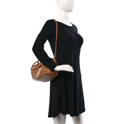 Mansur Gavriel Lambskin Cloud Clutch Caramel 2 of 9