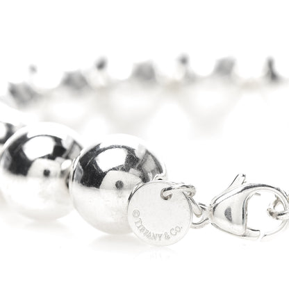 Tiffany Sterling Silver 10mm HardWear Ball Bracelet 5 of 6