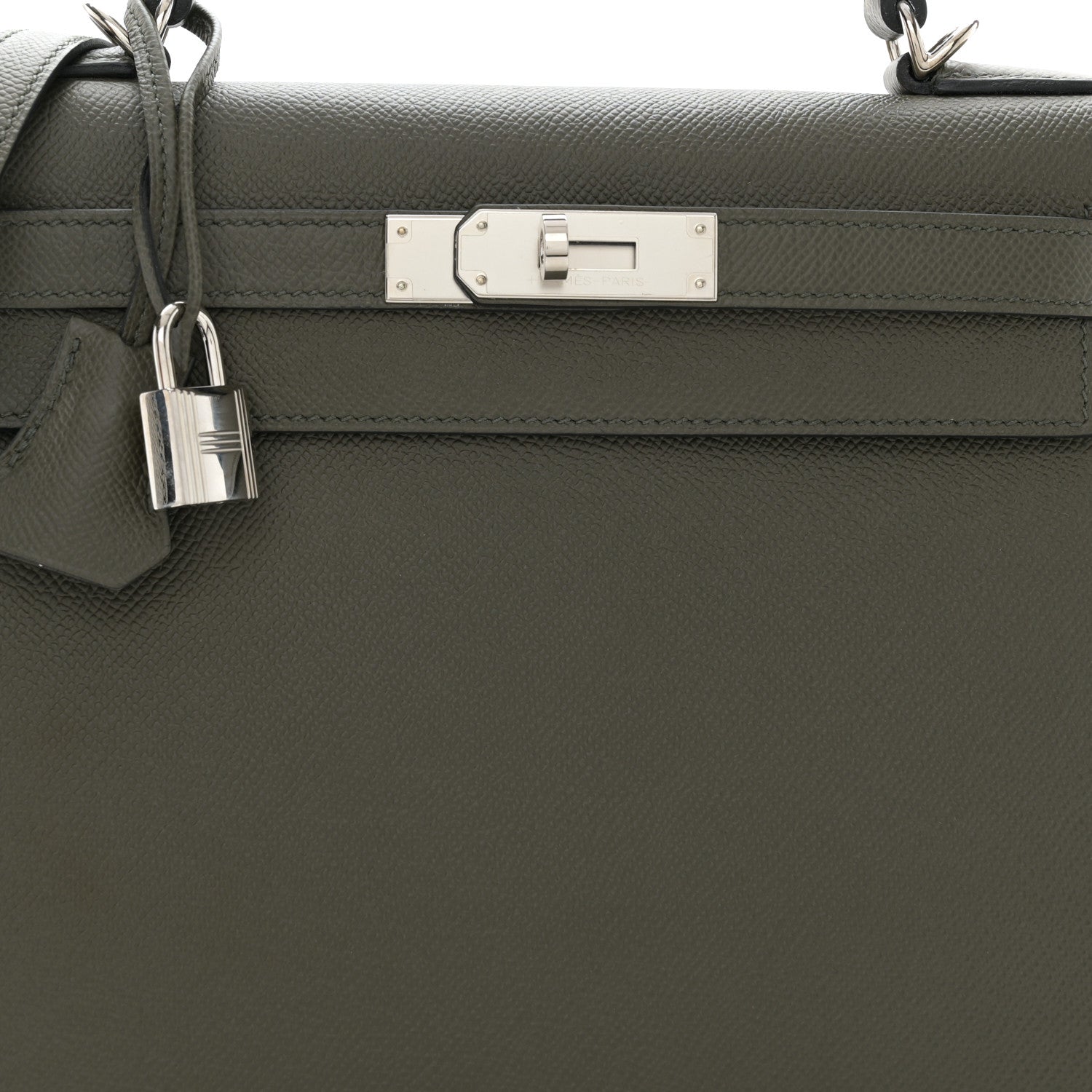 Hermes Epsom Kelly Sellier 28 Vert De Gris 8 of 18
