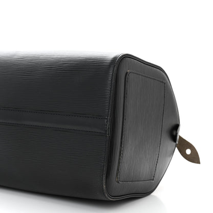 Louis Vuitton Epi Speedy 35 Black 10 of 12