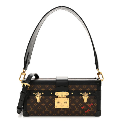 Louis Vuitton Monogram Petite Malle East West Black 1 of 11