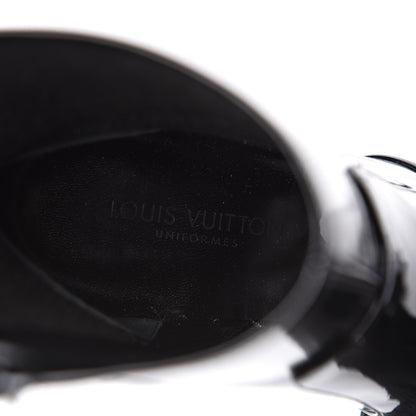 Louis Vuitton Patent Silhouette Ankle Boots 38 Black 7 of 7