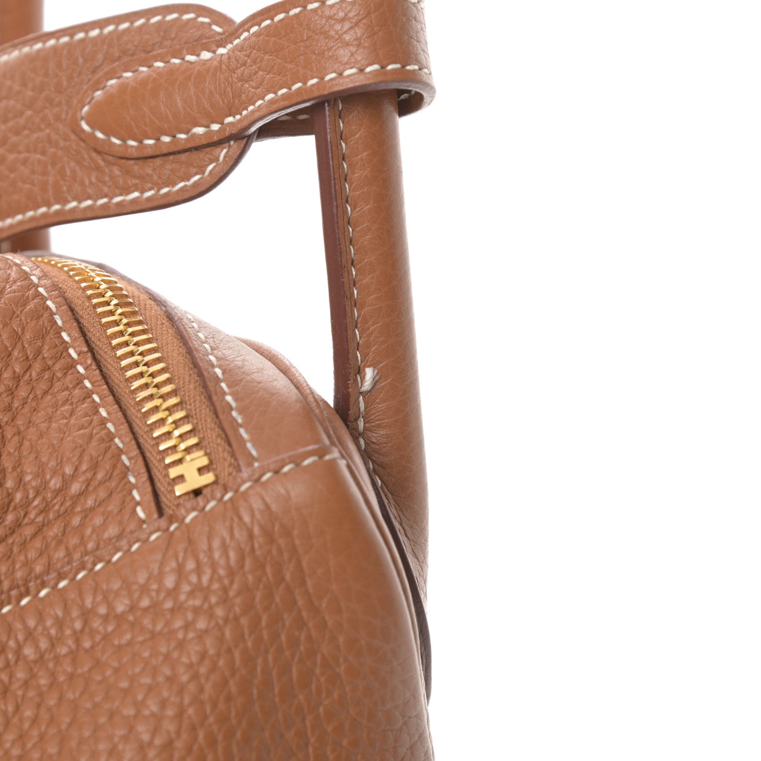 Hermes Taurillon Clemence Lindy 30 Gold 16 of 17