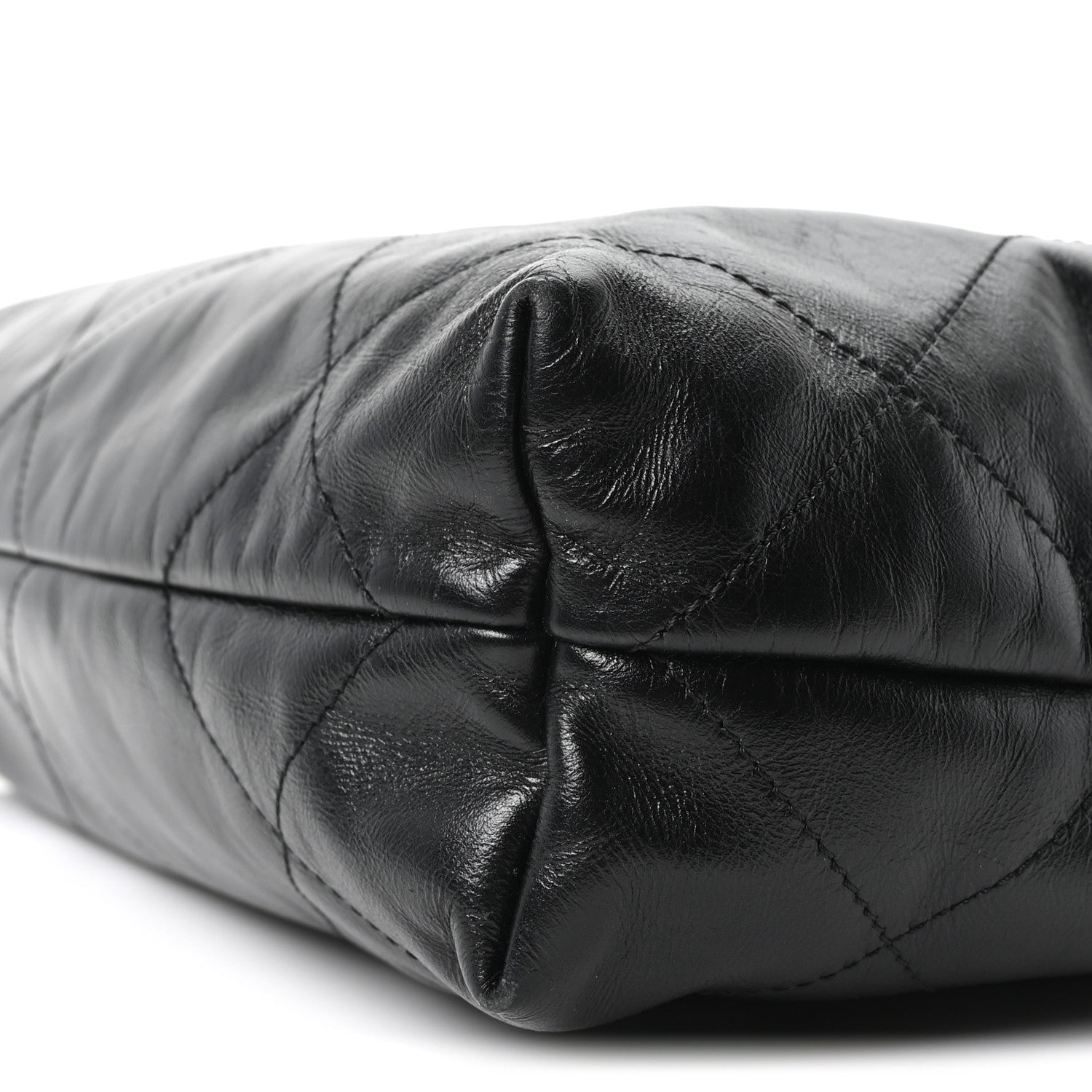 Chanel Shiny Calfskin Quilted Small Chanel 22 Black 11 of 11