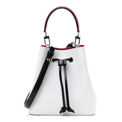 Louis Vuitton Epi Neonoe Black White Scarlet 1 of 9