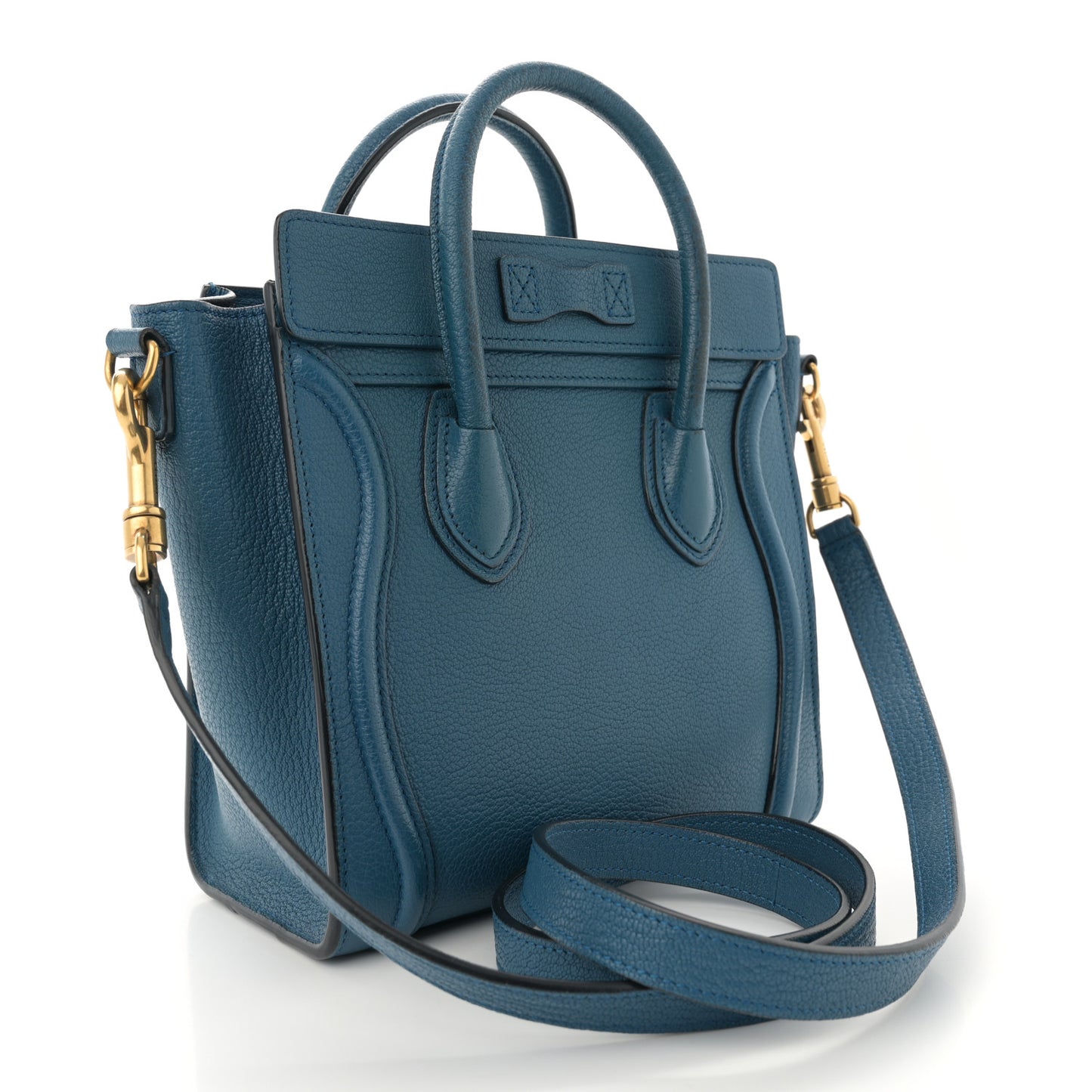 Goatskin Nano Luggage Sea