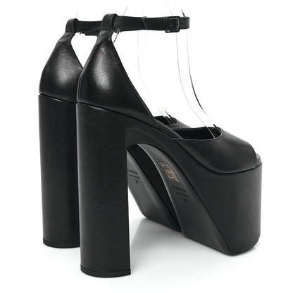 Balenciaga Lambskin Camden 160mm Platform Pumps 36 Black 4 of 9
