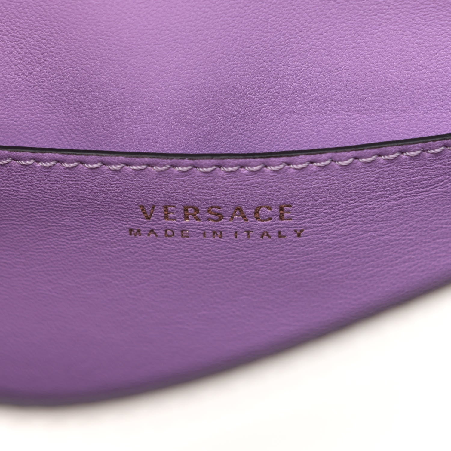 Versace Grained Calfskin Small La Medusa Top Handle Bag White 6 of 12