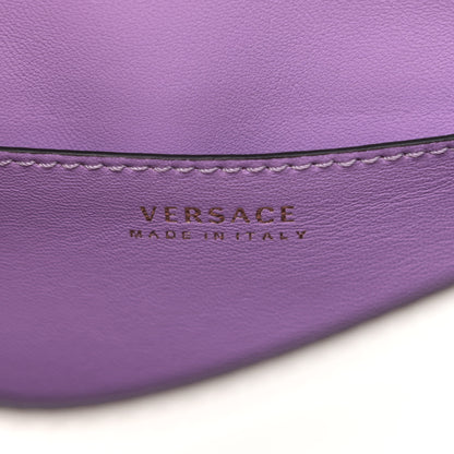 Versace Grained Calfskin Small La Medusa Top Handle Bag White 6 of 12