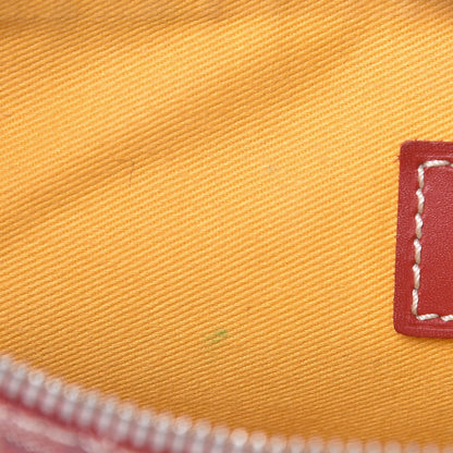 Goyard Goyardine Senat Pochette MM Red 10 of 11