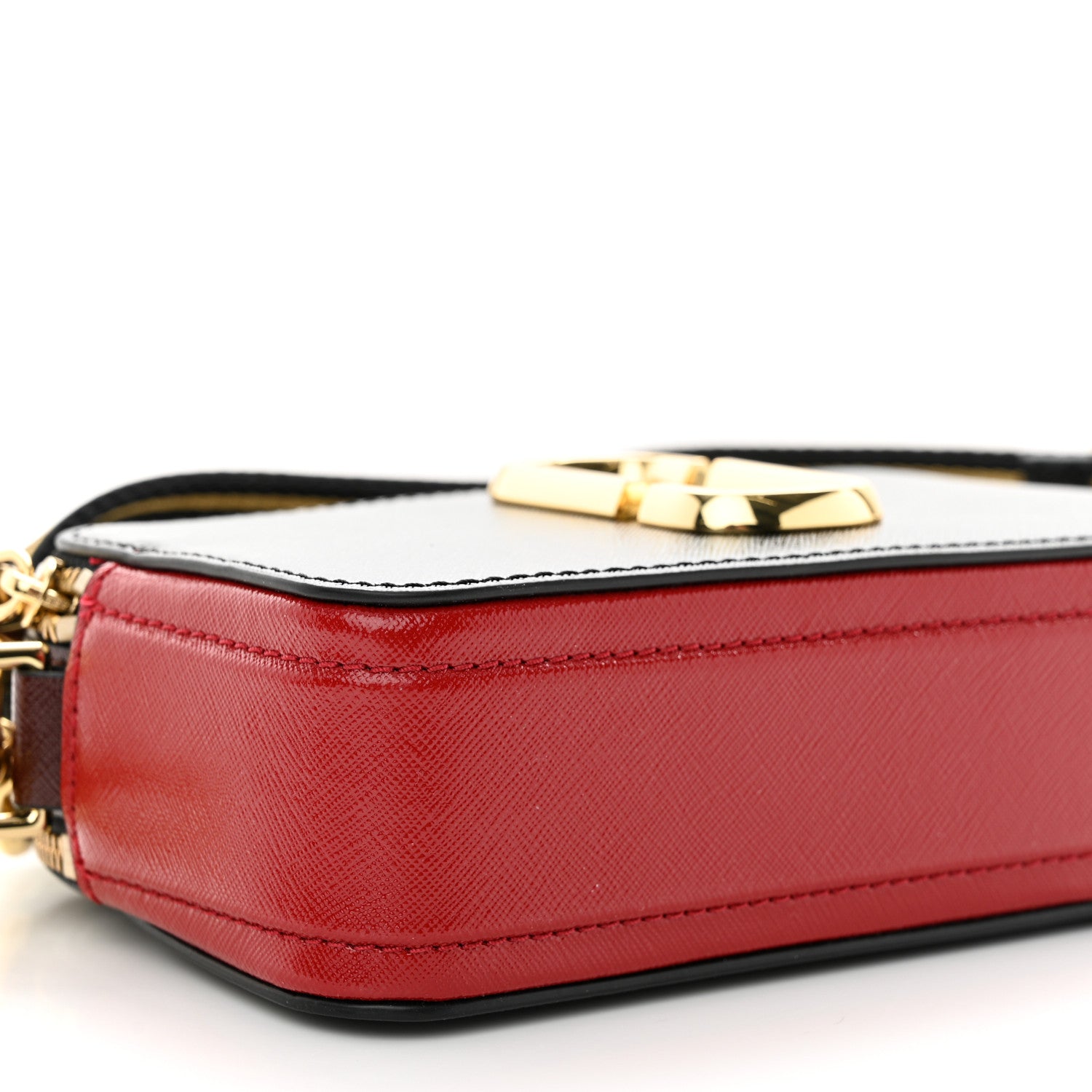 Marc Jacobs Saffiano Small Snapshot Camera Bag Black Multicolor 9 of 10