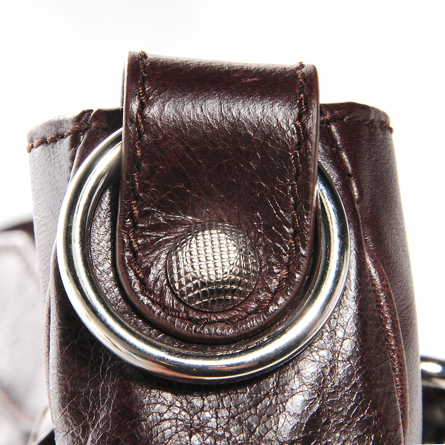 Agneau Giant 12 Silver Hardware Velo Cigar Fonce