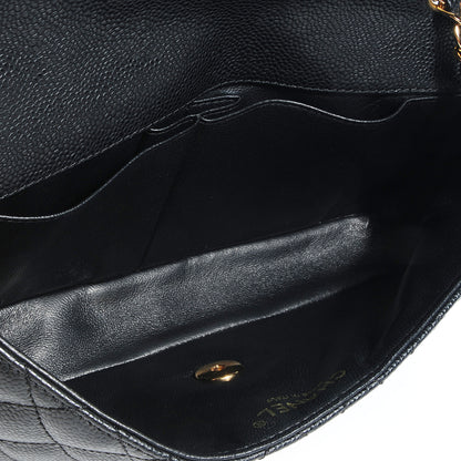 Chanel Caviar East West Flap Black 5 of 8