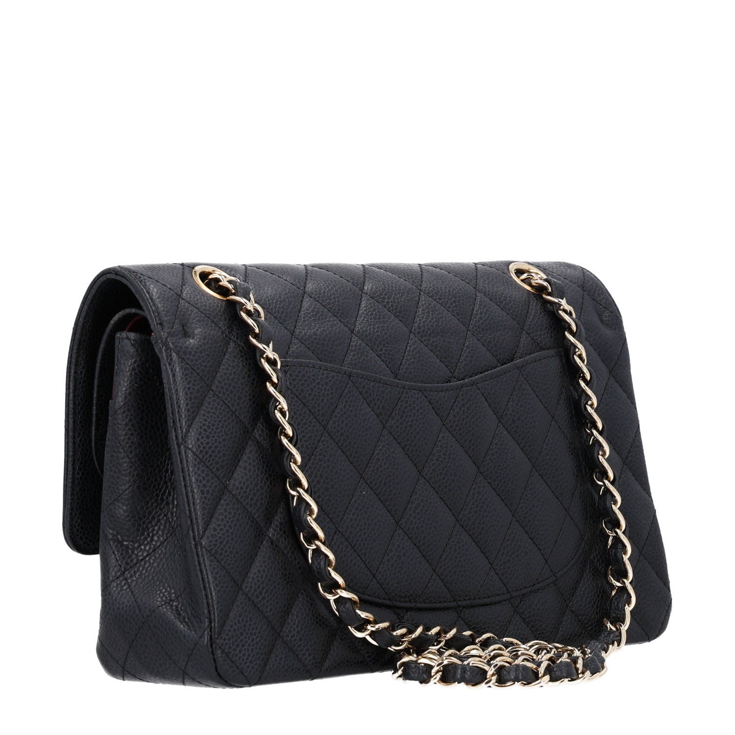 Chanel Caviar Quilted Medium Double Flap Black 3 of 10
