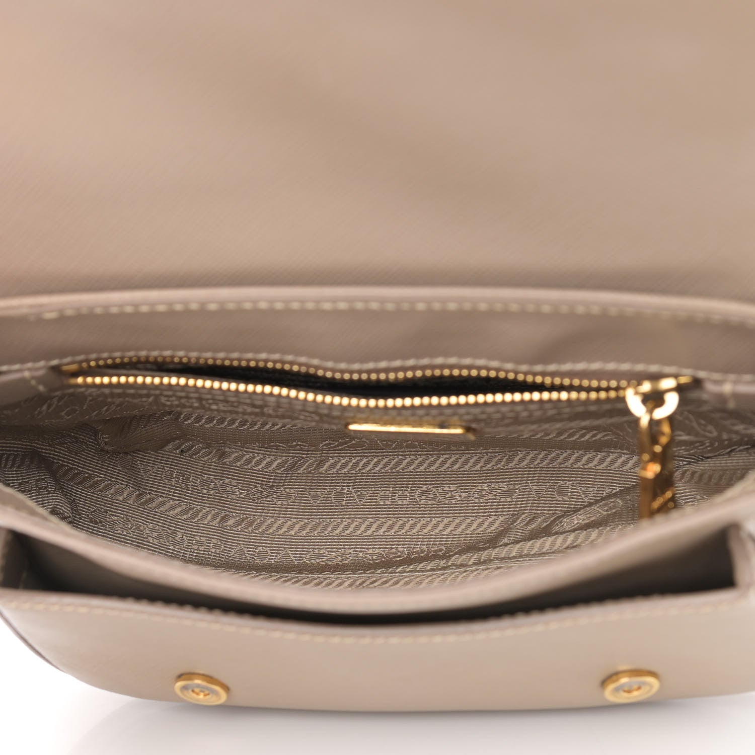 Prada Saffiano Lux Crossbody Bag Visone 5 of 16