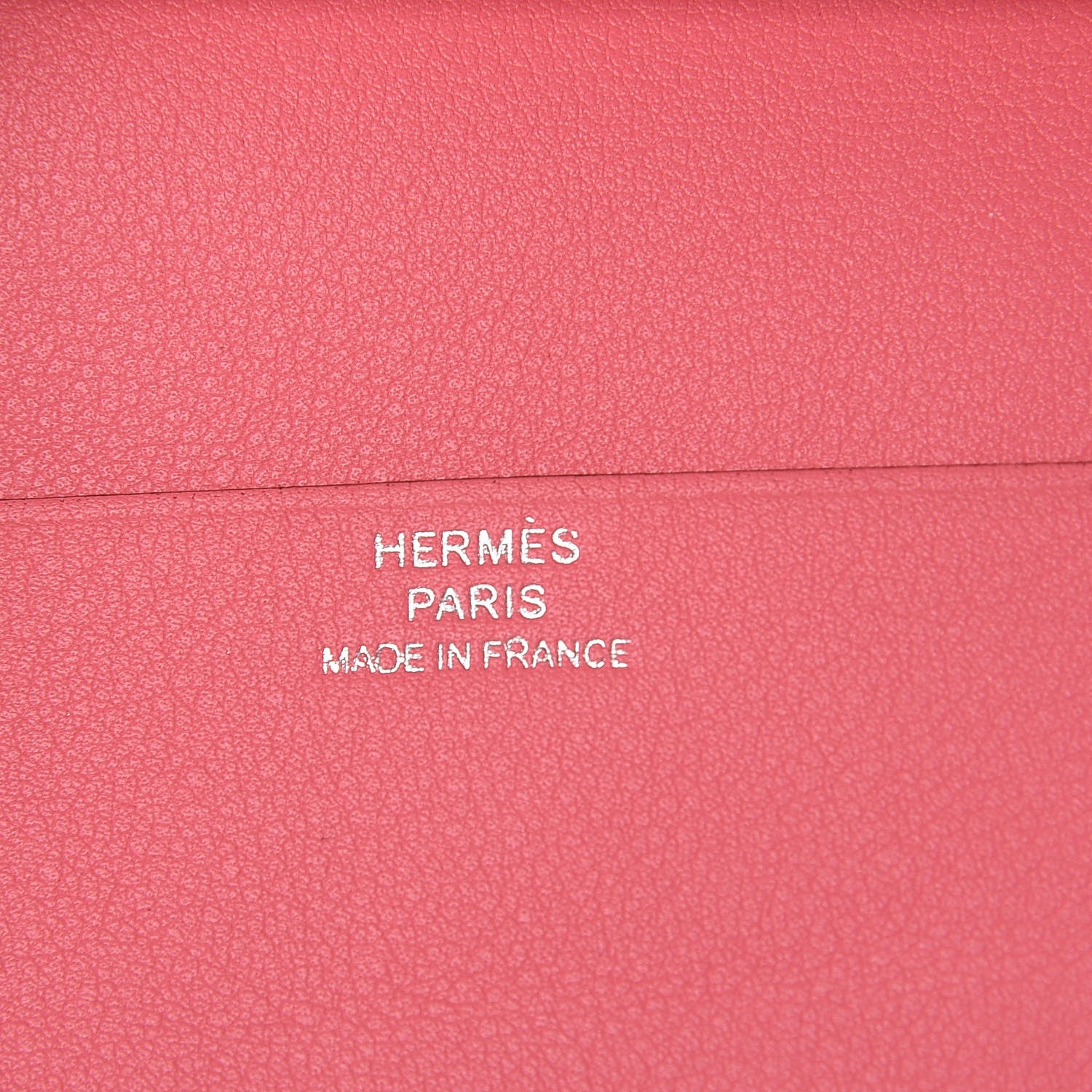 Hermes Swift Rabat H 8CC Card Holder Rose Azalee Orange 7 of 8