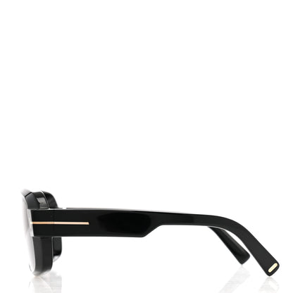 Tom Ford Acetate Turner Sunglasses TF1011 Black 3 of 8