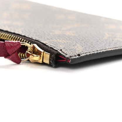 Louis Vuitton Monogram Felicie Chain Wallet Zippered Insert Fuchsia 6 of 8