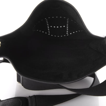 Hermes Taurillon Clemence Evelyne III PM Black 5 of 8